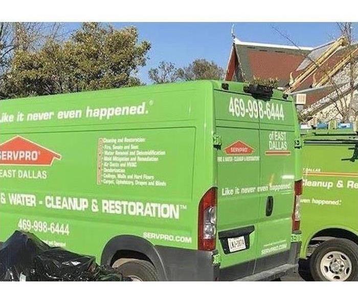 SERVPRO of Balch Springs was there to clean up right away!