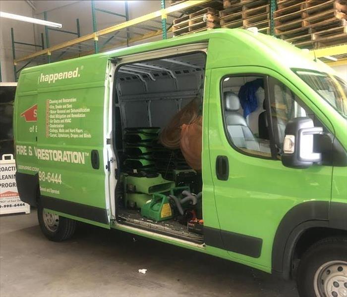 Green Work Van Ready To GO 